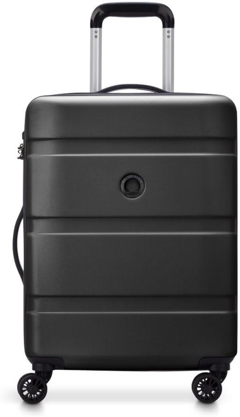DELSEY PARIS - Airship 2.0 - Valise Cabine Rigide 55x39x20 cm - 32 L - S - Noir